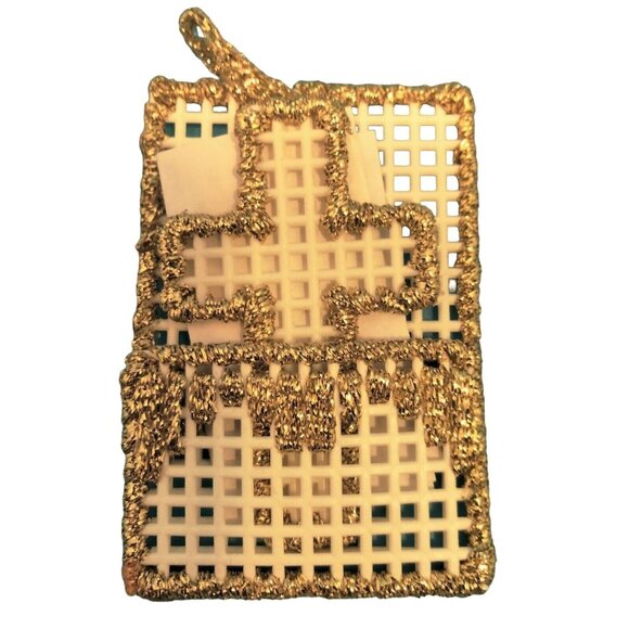 The Cross in My Pocket Poem Plastic Glitter Pouch Ornament Easter - Picture 1 of 8